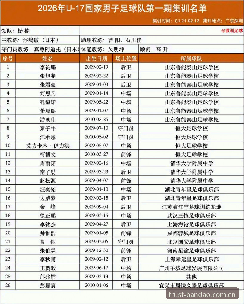 半岛体育客户端 U17世界杯抽签结果详解:中国足球青训的机遇与挑战