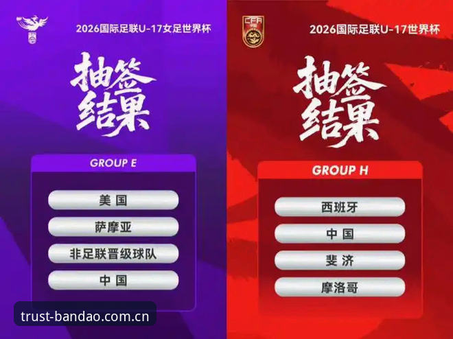 半岛体育下载 U17世界杯抽签结果解读教程:中国男女足分组形势与观赛指南
